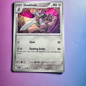 doublade - 132/182 (common) — pokemon: paradox rift